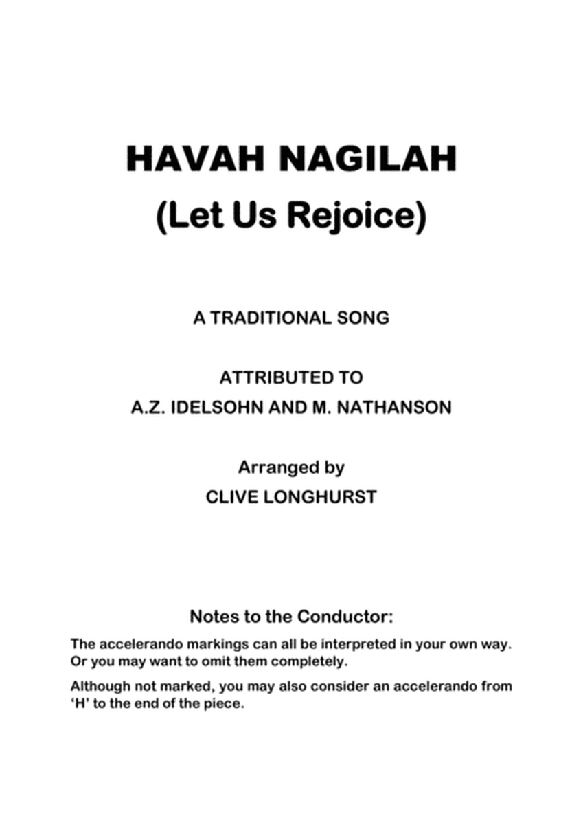 Havah Nagilah (Let Us Rejoice) image number null