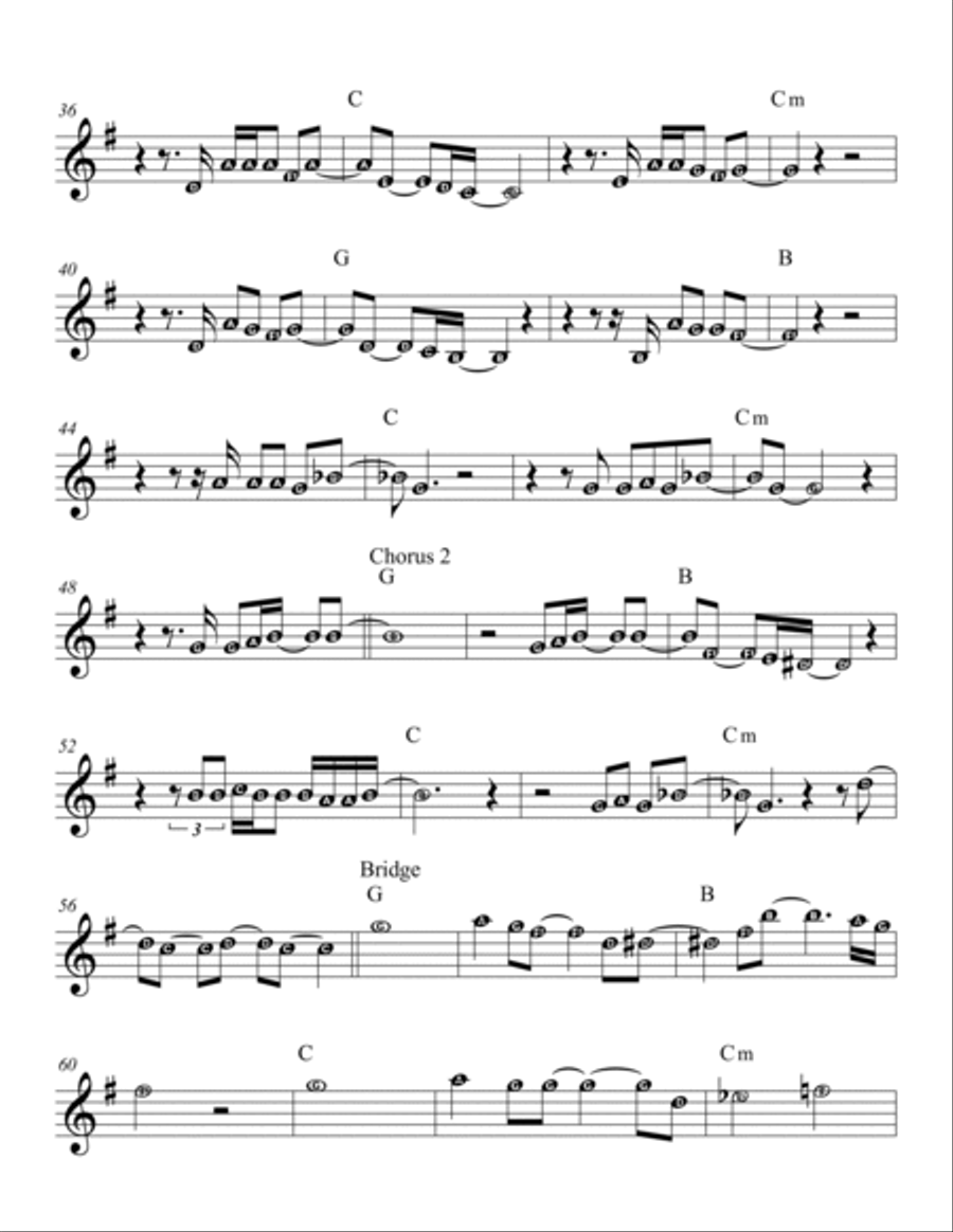 Creep Glockenspiel scores gallery preview page 3