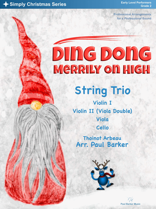 Ding Dong Merrily On High (String Trio)