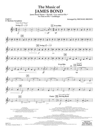 The Music of James Bond - Pt.5 - Eb Baritone Saxophone