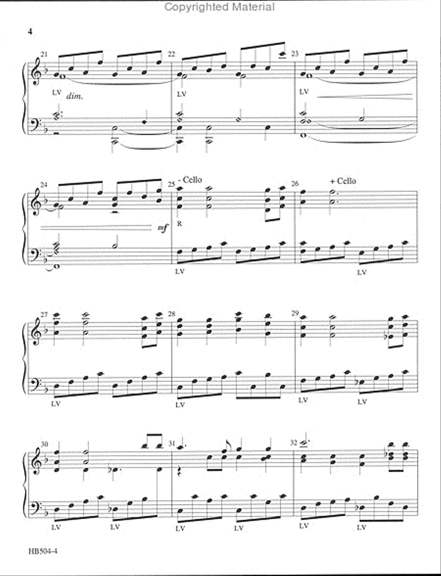 My Lord What a Mornin' - Atteberry 5-Octaves scores gallery preview page 4