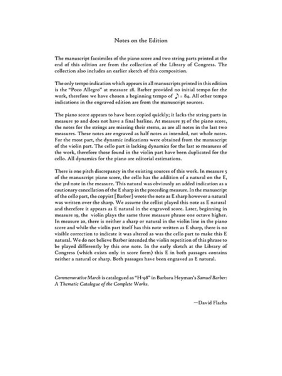 Commemorative March Commemorative March Piano Trio scores gallery preview page 2