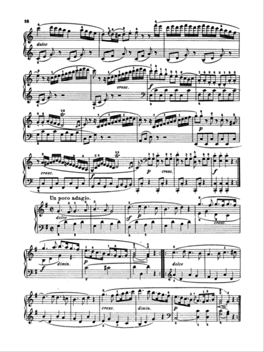 Clementi: Twelve Sonatinas Piano Solo scores gallery preview page 3