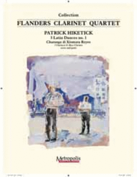 Latin Dances no.1 (Charanga) for Clarinet Quartet image number null