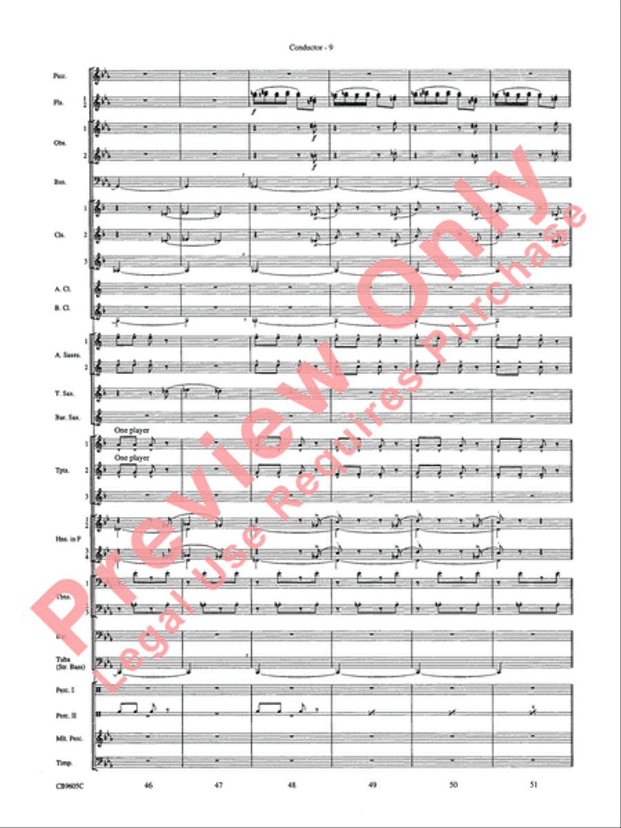 The Symphonic Gershwin The Symphonic Gershwin Concert Band scores gallery preview page 13