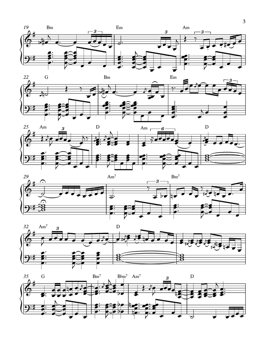 Samba Pa Ti Small Ensemble scores gallery preview page 3