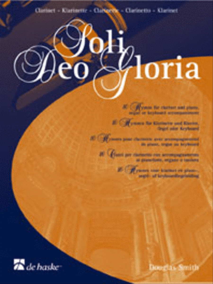 Soli Deo Gloria Soli Deo Gloria Clarinet Solo scores gallery preview page 1