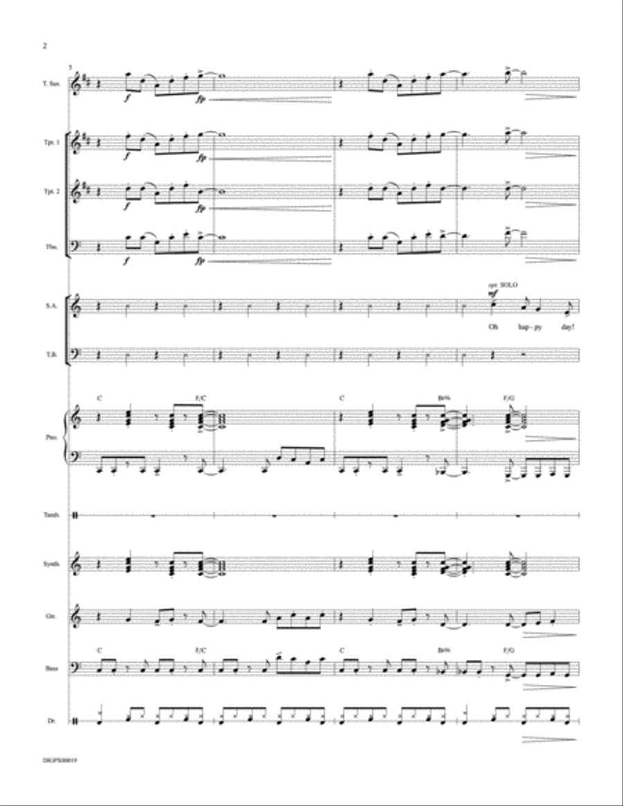 Oh Happy Day: Score Score scores gallery preview page 2