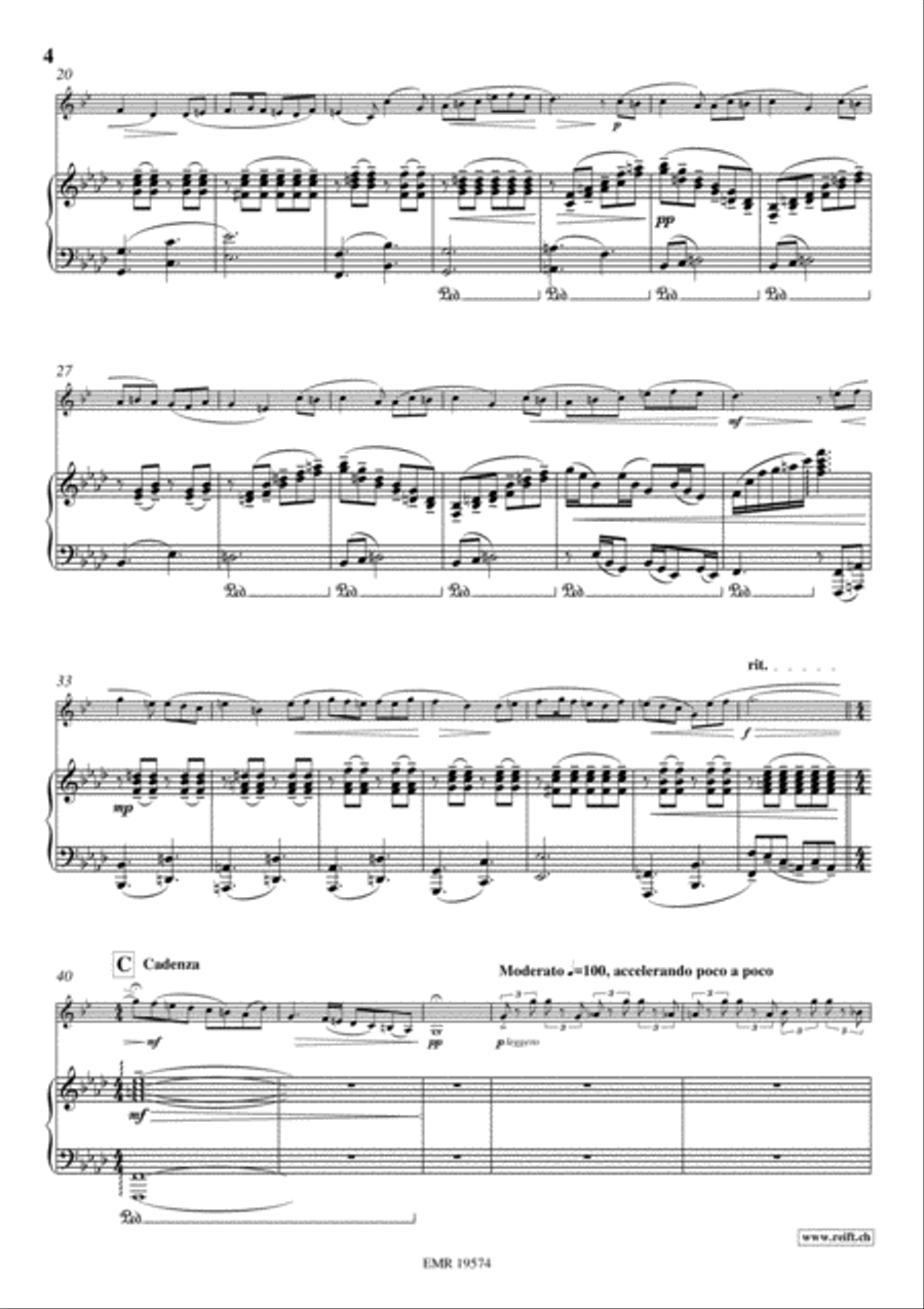 Prelude & Dances Voice Solo scores gallery preview page 4