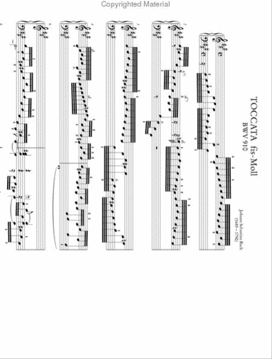 Toccatas, BWV 910-916 Chamber Music scores gallery preview page 3
