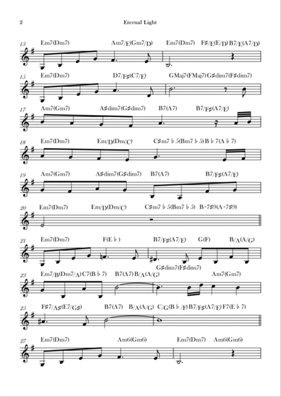 Eternal Light Chamber Music scores gallery preview page 2