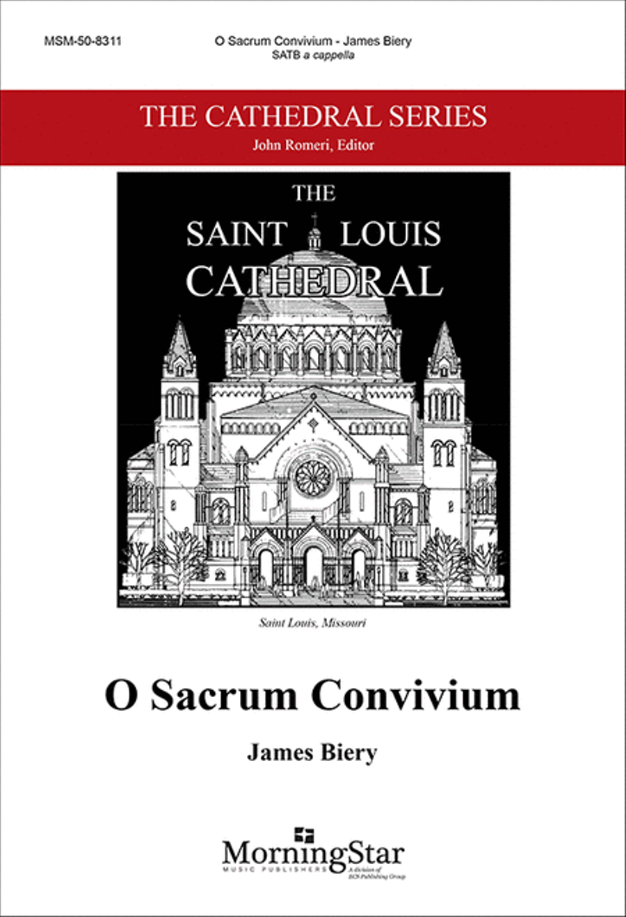 O Sacrum Convivium 4-Part scores gallery preview page 1