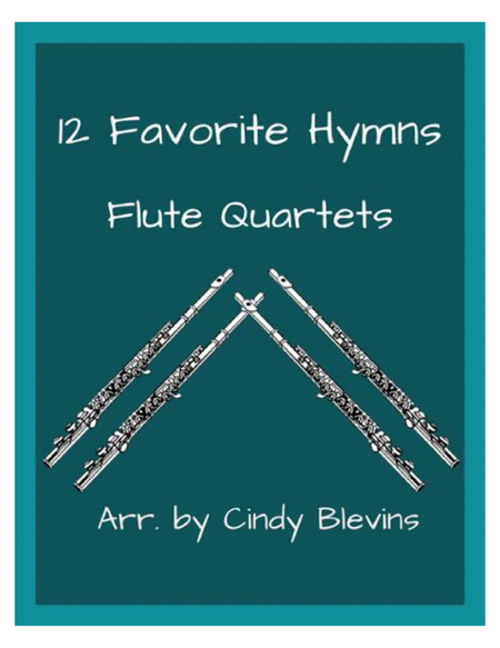 12 Favorite Hymns, Flute Quartet image number null