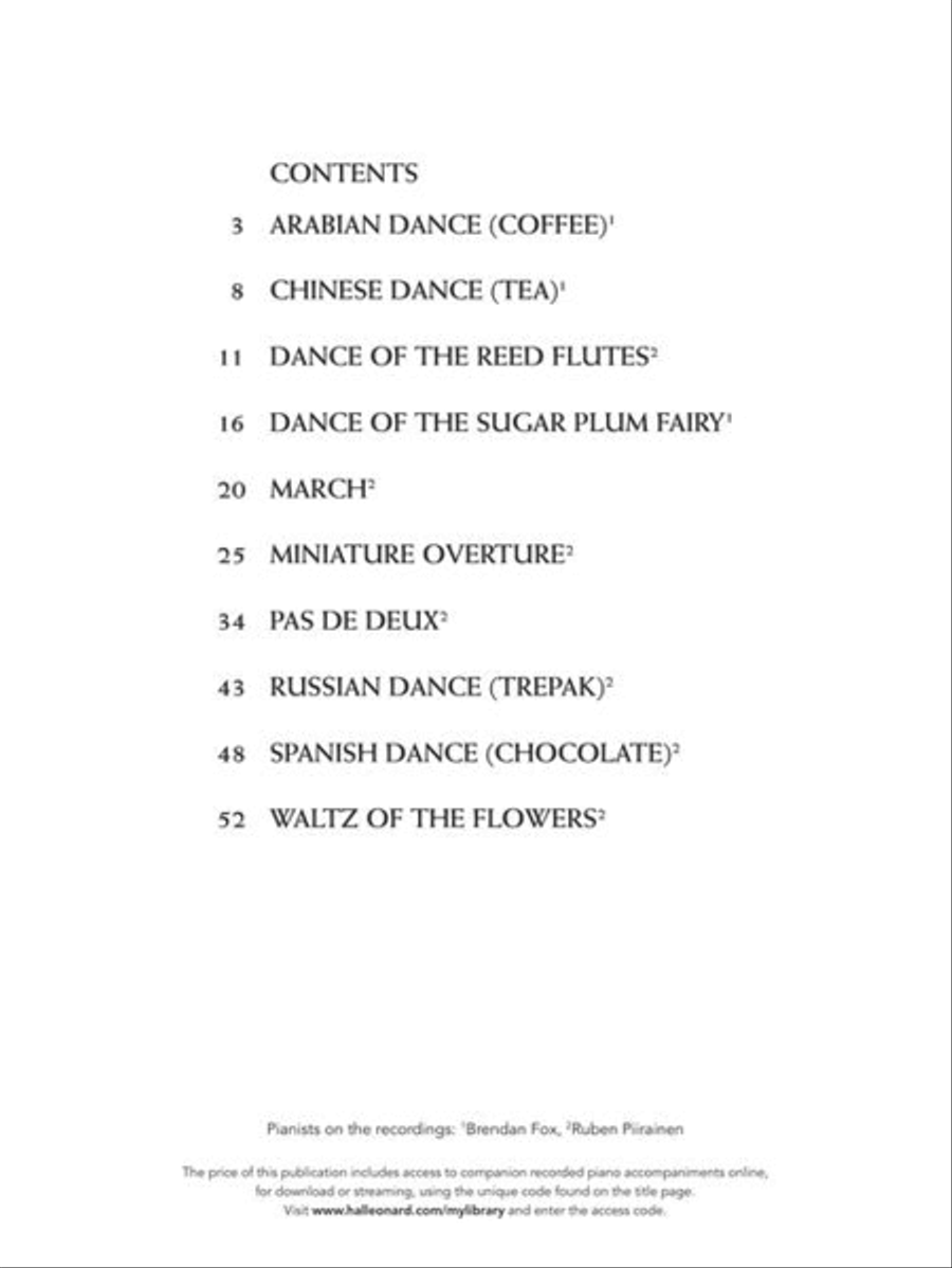 The Nutcracker for Classical Players Violin Solo scores gallery preview page 3