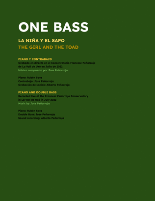 Book cover for The girl and the toad (from Forest Frequencies II)