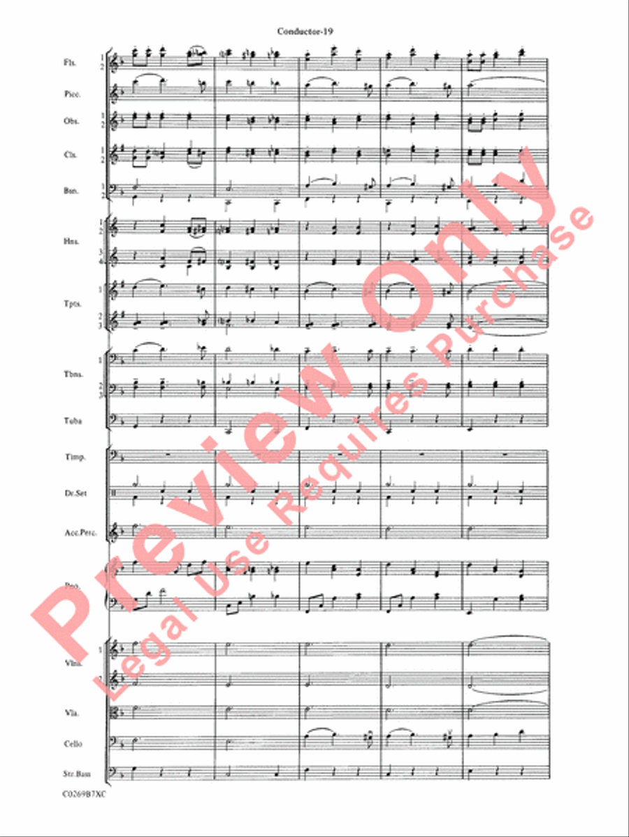 Leroy Anderson Favorites Leroy Anderson Favorites Full Orchestra scores gallery preview page 22