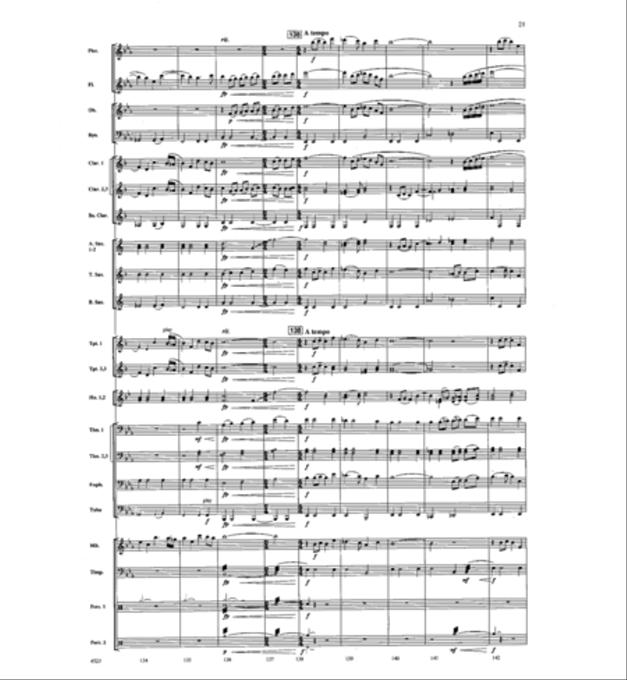 Skyscapes Skyscapes Concert Band scores gallery preview page 21