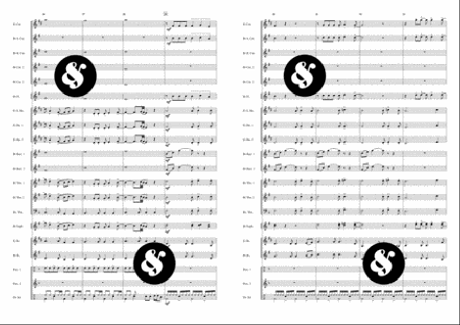 Elvis Presley: Suspicious Minds Brass Band scores gallery preview page 5