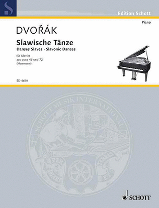 Book cover for Slavonic Dances, Op. 46 and 72