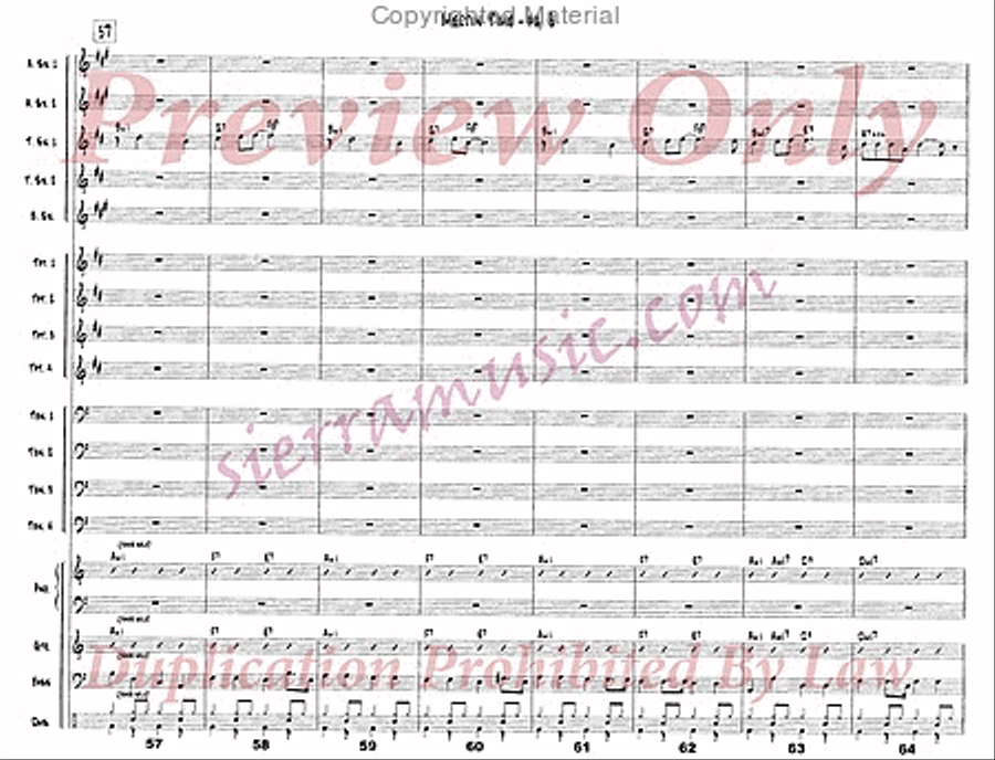 Meetin' Time Big Band scores gallery preview page 9