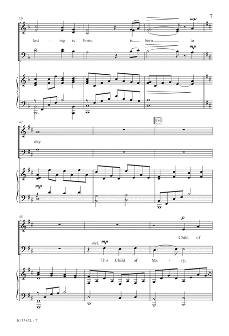This Child of Light This Child of Light 4-Part scores gallery preview page 7
