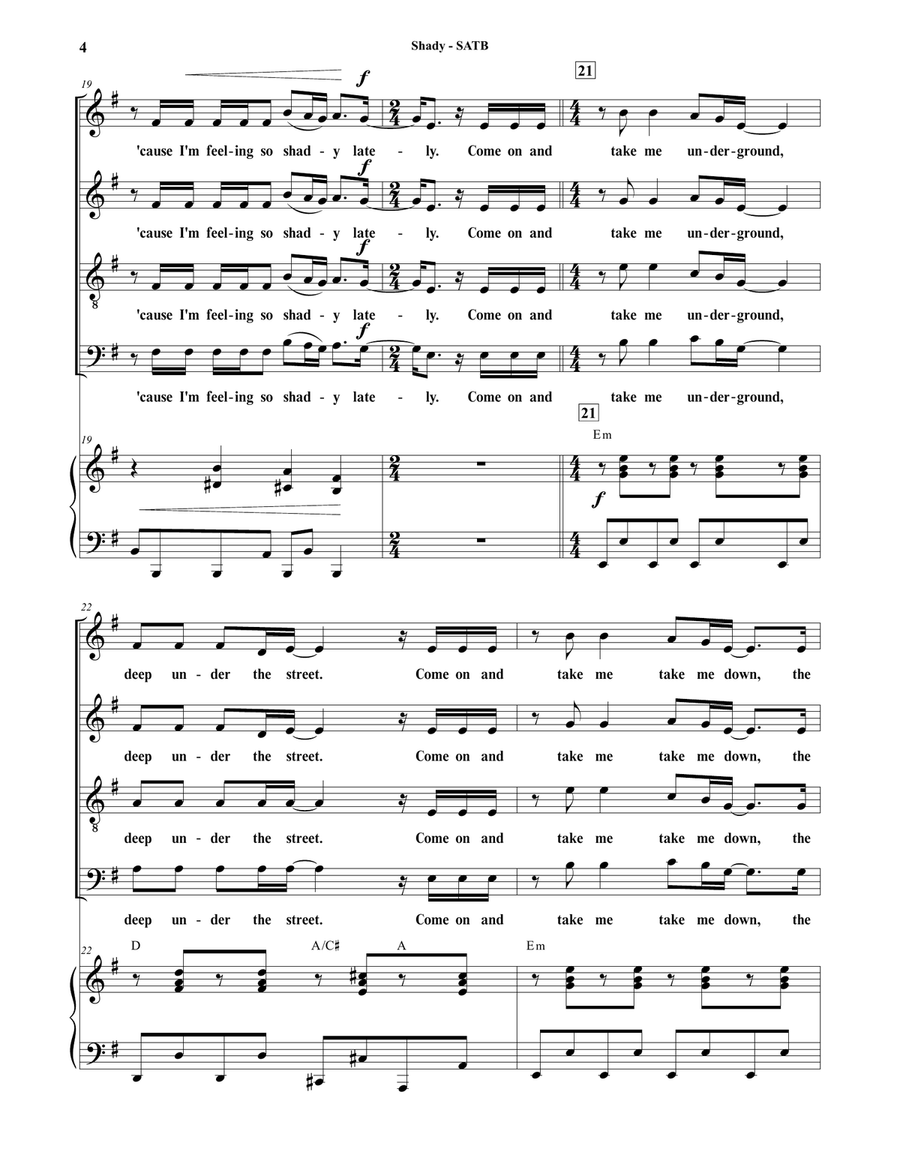 Shady 4-Part scores gallery preview page 4