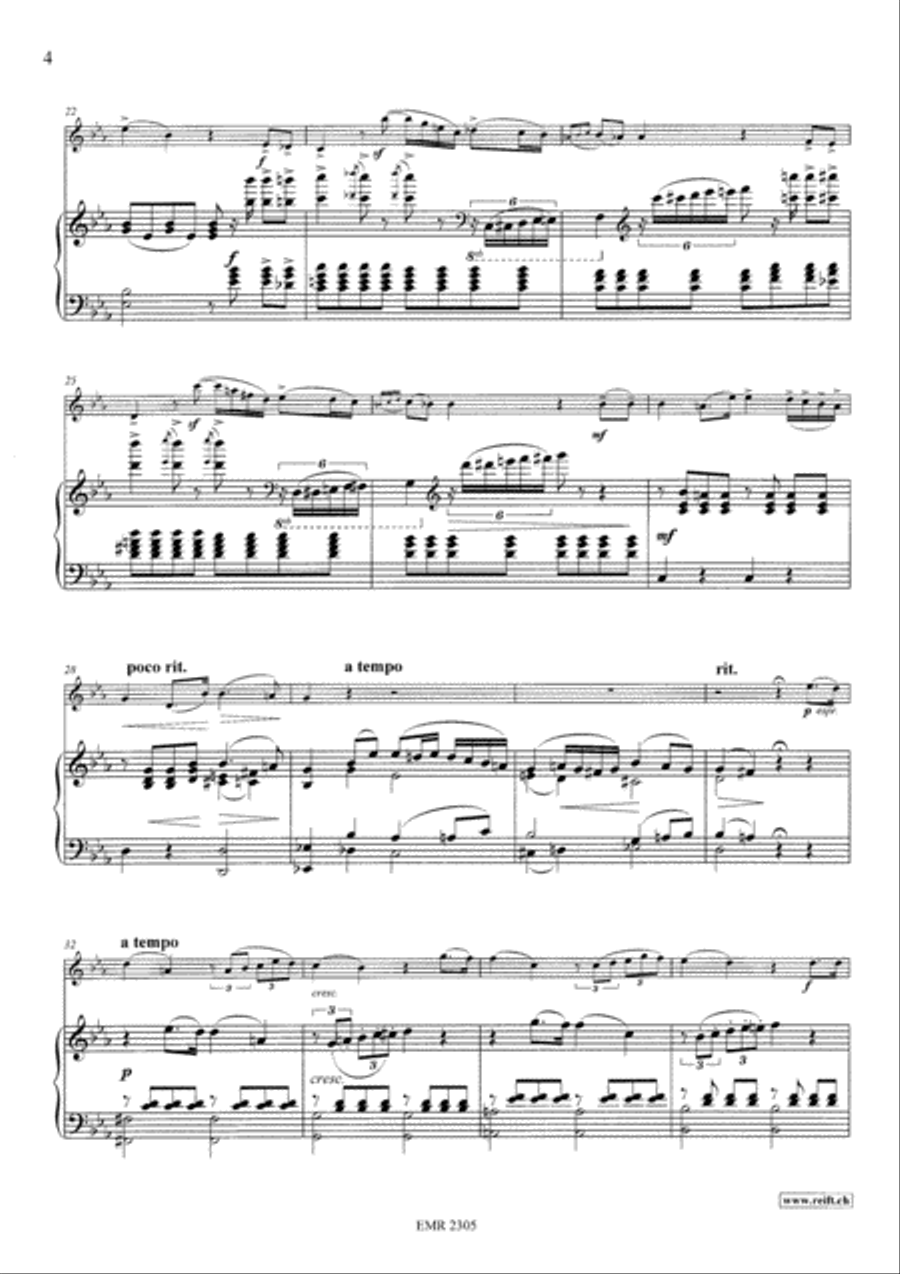 Romance Tenor Saxophone scores gallery preview page 4