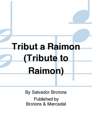 Tribut a Raimon (Tribute to Raimon)