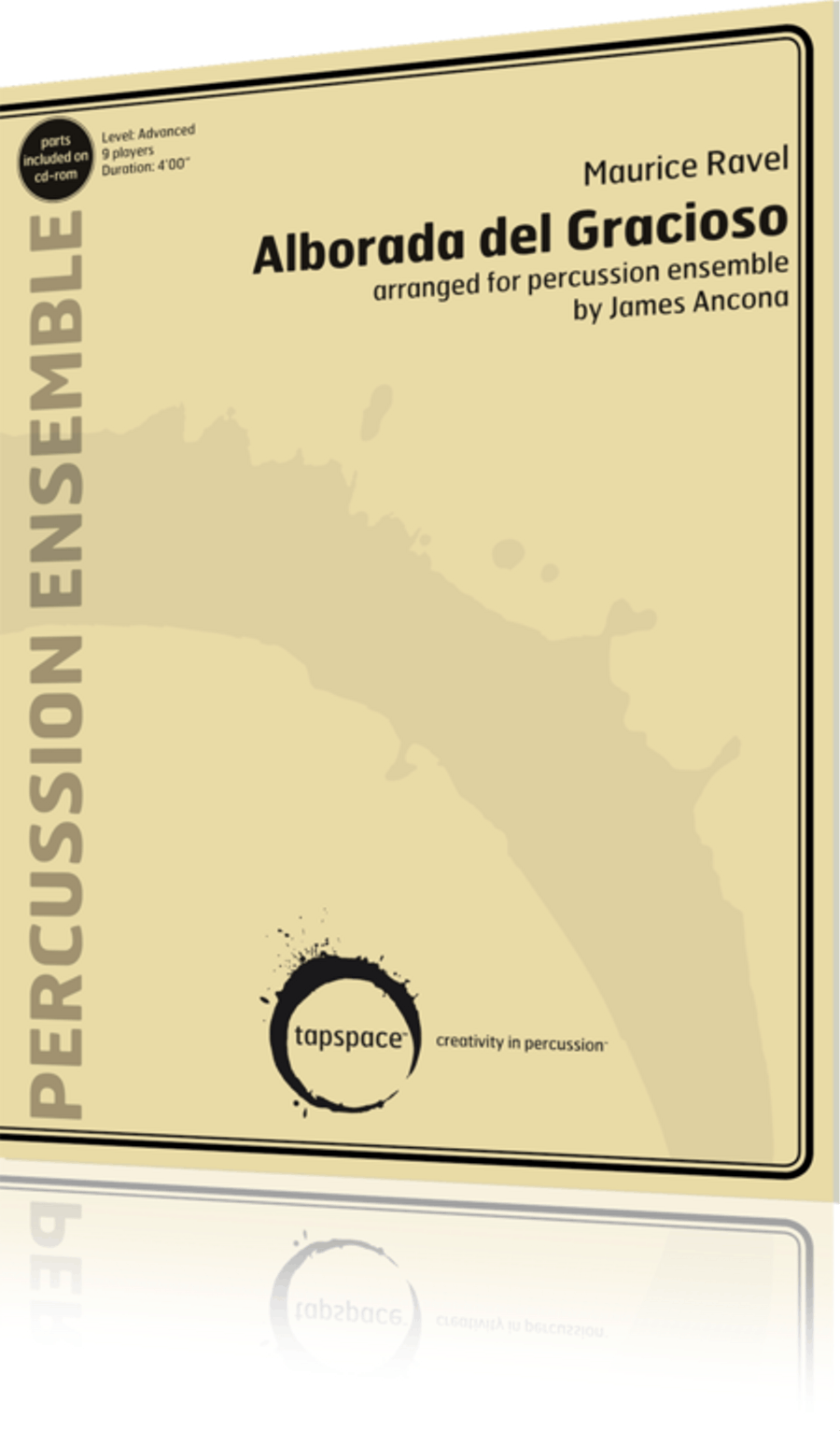 Alborada del Gracioso Percussion Ensemble scores gallery preview page 1