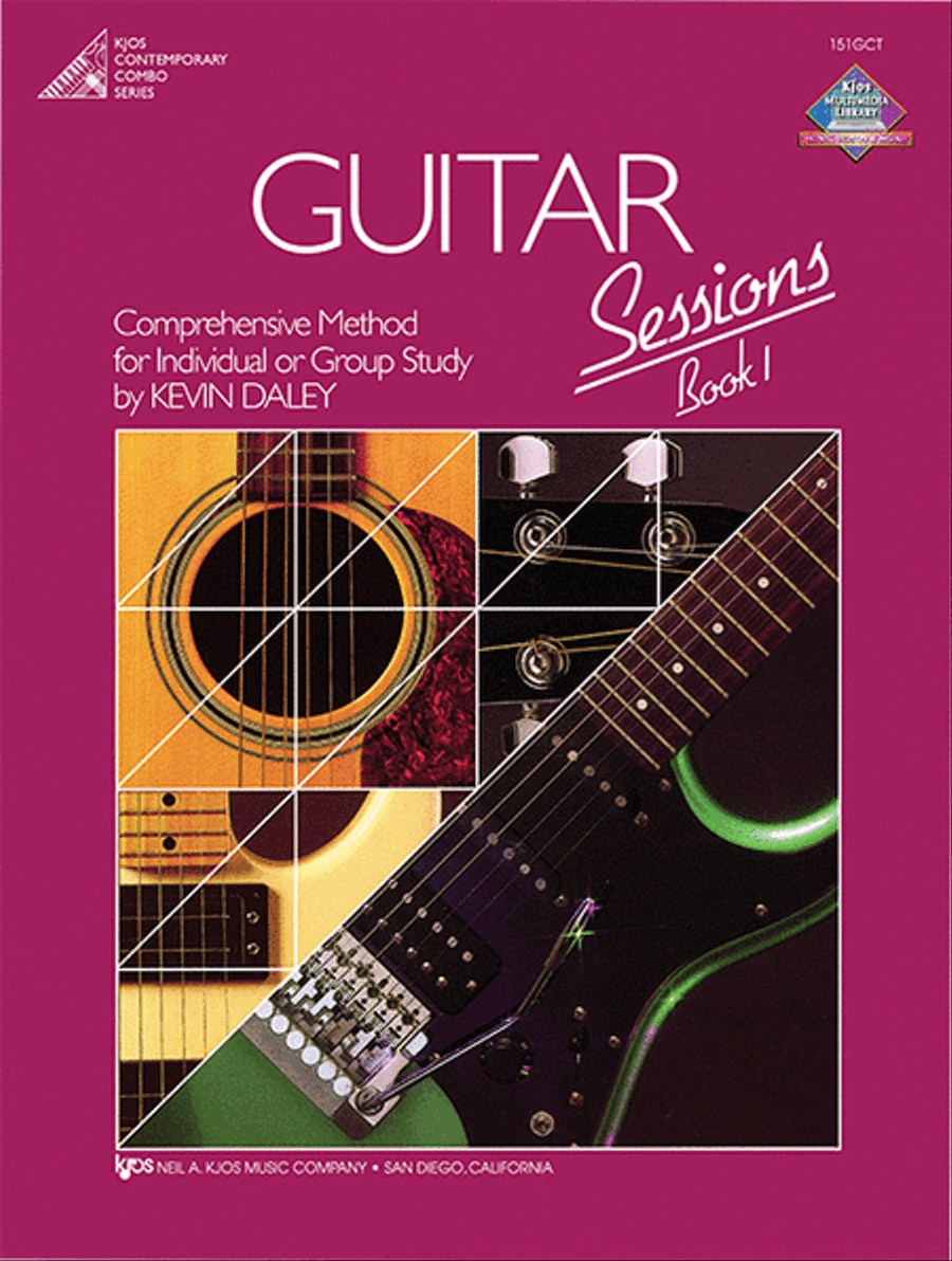 Guitar Sessions-Book 1 (Book & digital audio) Guitar scores gallery preview page 1