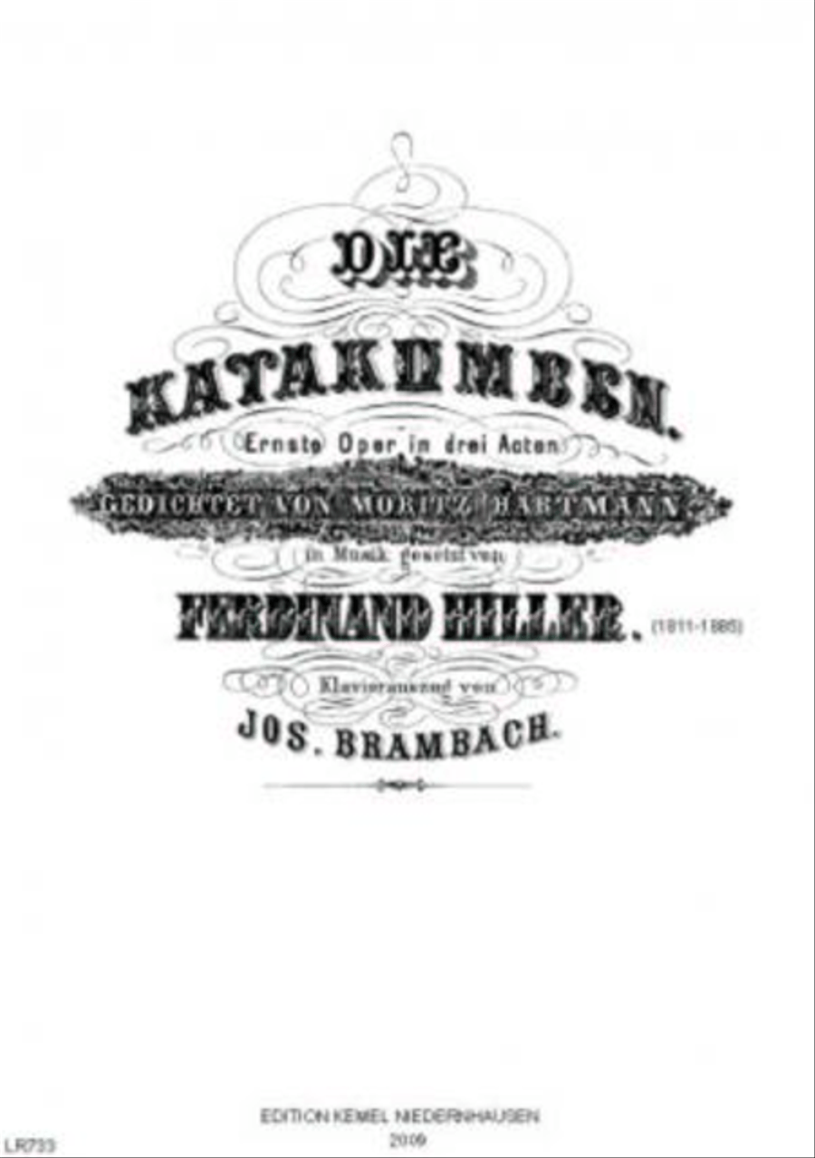 Die Katakomben Voice scores gallery preview page 1