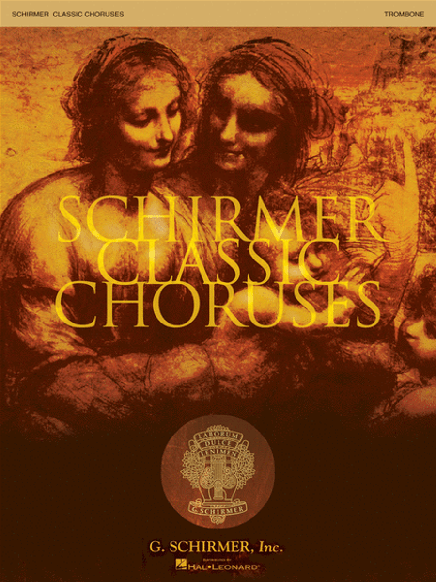 Schirmer Classic Choruses Choir scores gallery preview page 1