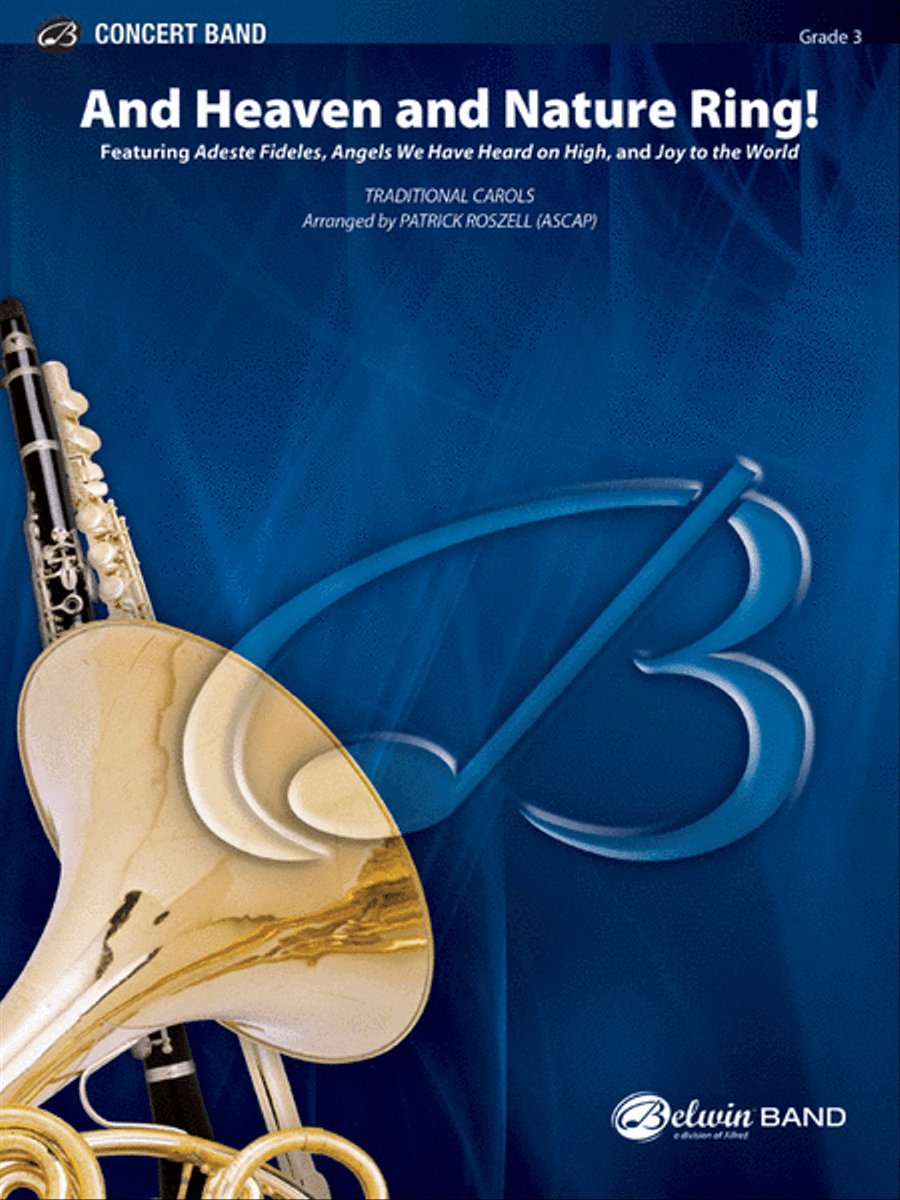And Heaven and Nature Ring! Concert Band scores gallery preview page 1