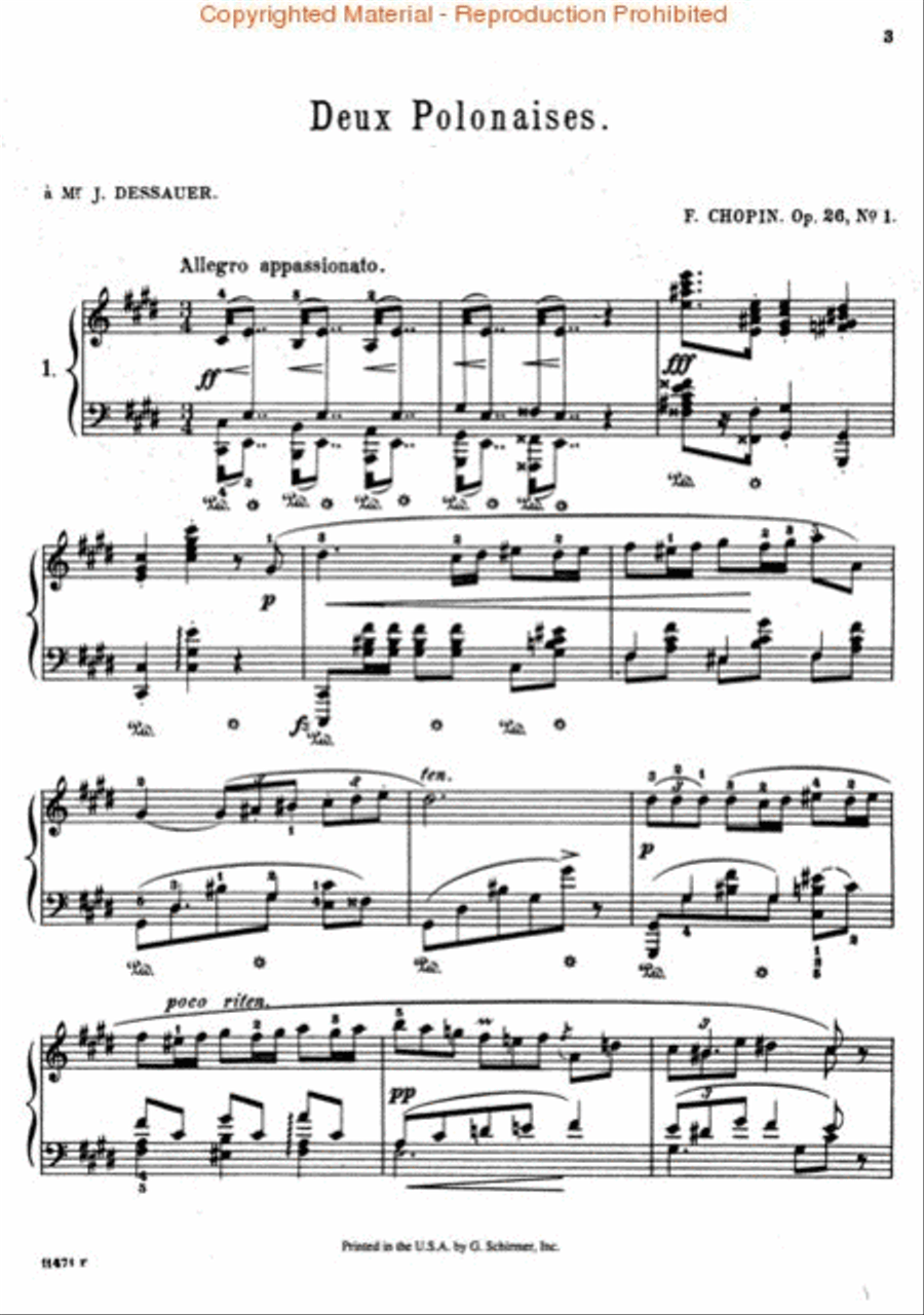 Polonaises Polonaises Piano Solo scores gallery preview page 3