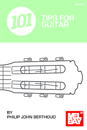 Book cover for 101 Tips for Guitar