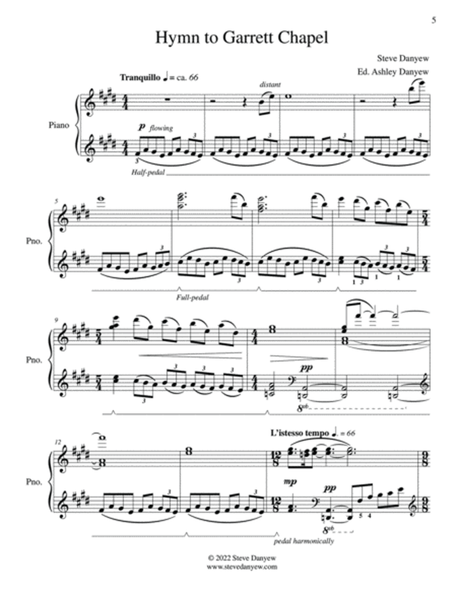 Three Preludes for Piano image number null