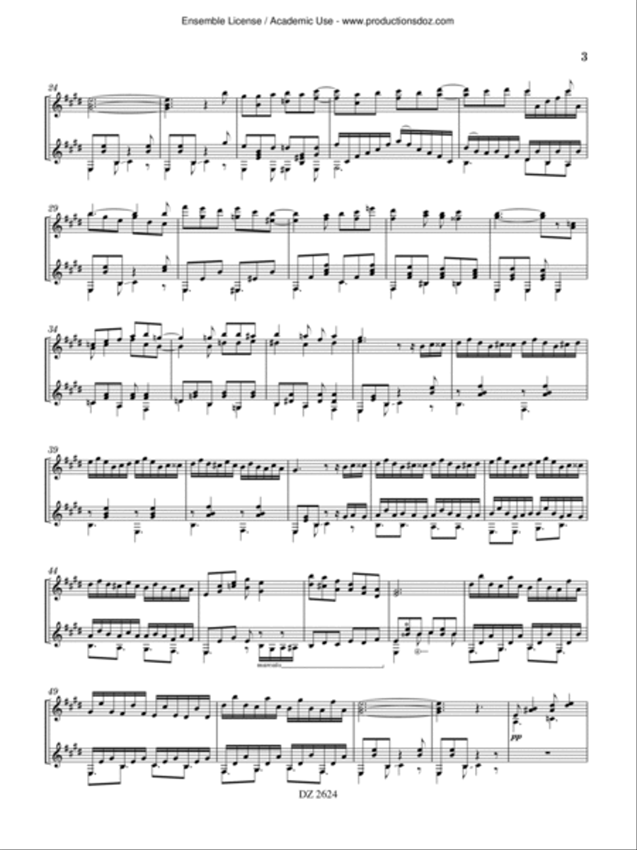 Leyenda de la guitarra Leyenda de la guitarra Classical Guitar scores gallery preview page 3