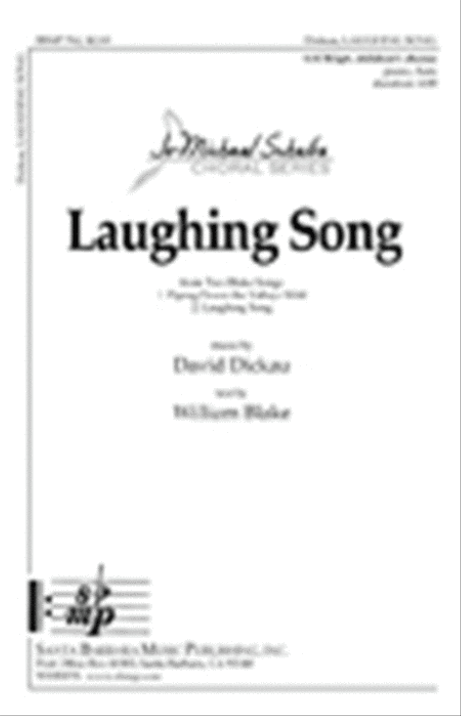 Laughing Song - SATB Octavo 4-Part scores gallery preview page 1