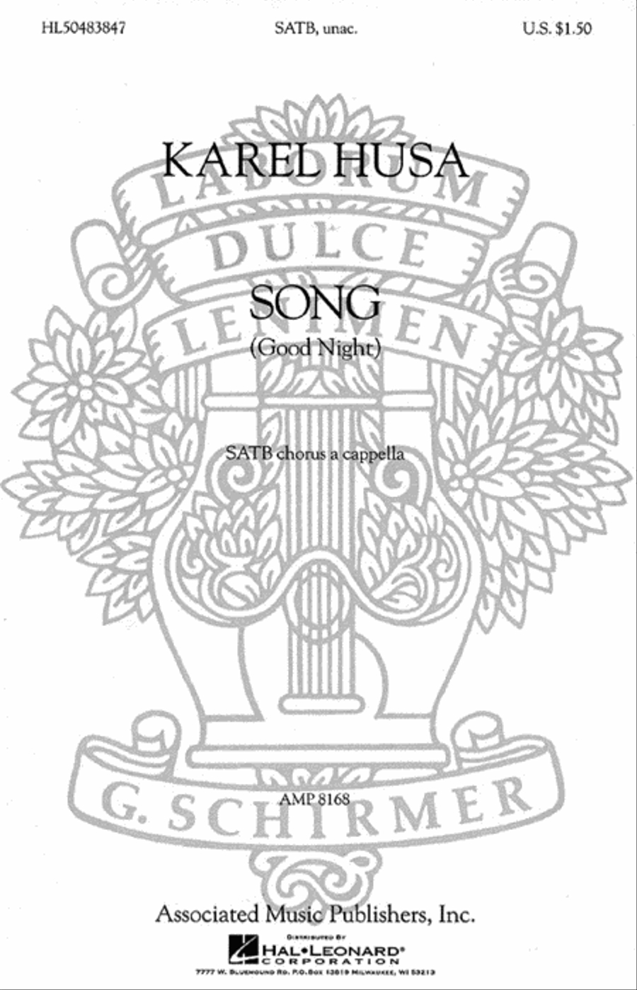 Song (Good Night) Divisi scores gallery preview page 1
