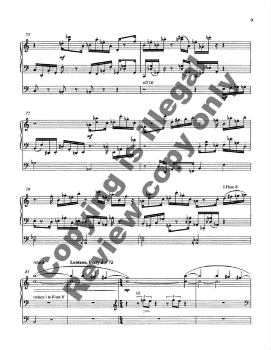 Aspects of Glory Aspects of Glory Organ scores gallery preview page 10