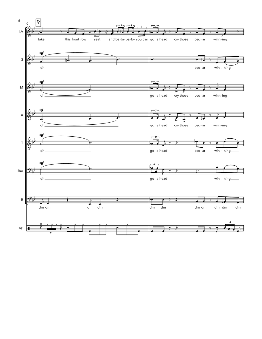Oscar Winning Tears Divisi scores gallery preview page 6