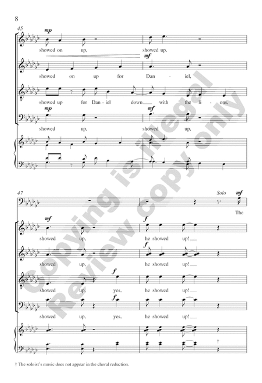 My King Is Comin' Soon My King Is Comin' Soon 4-Part scores gallery preview page 7