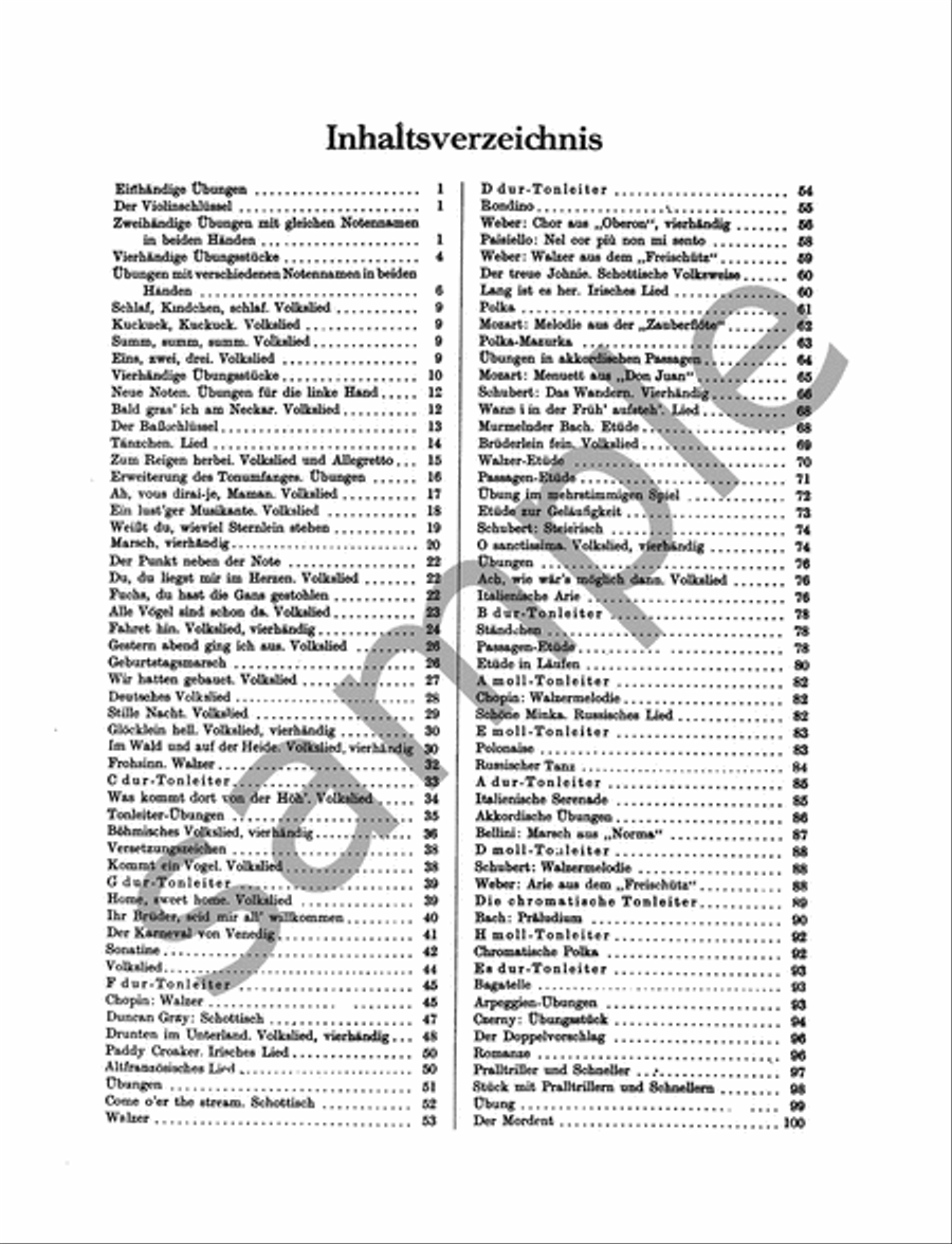 Practical Piano Method Op. 300 Piano Method scores gallery preview page 2
