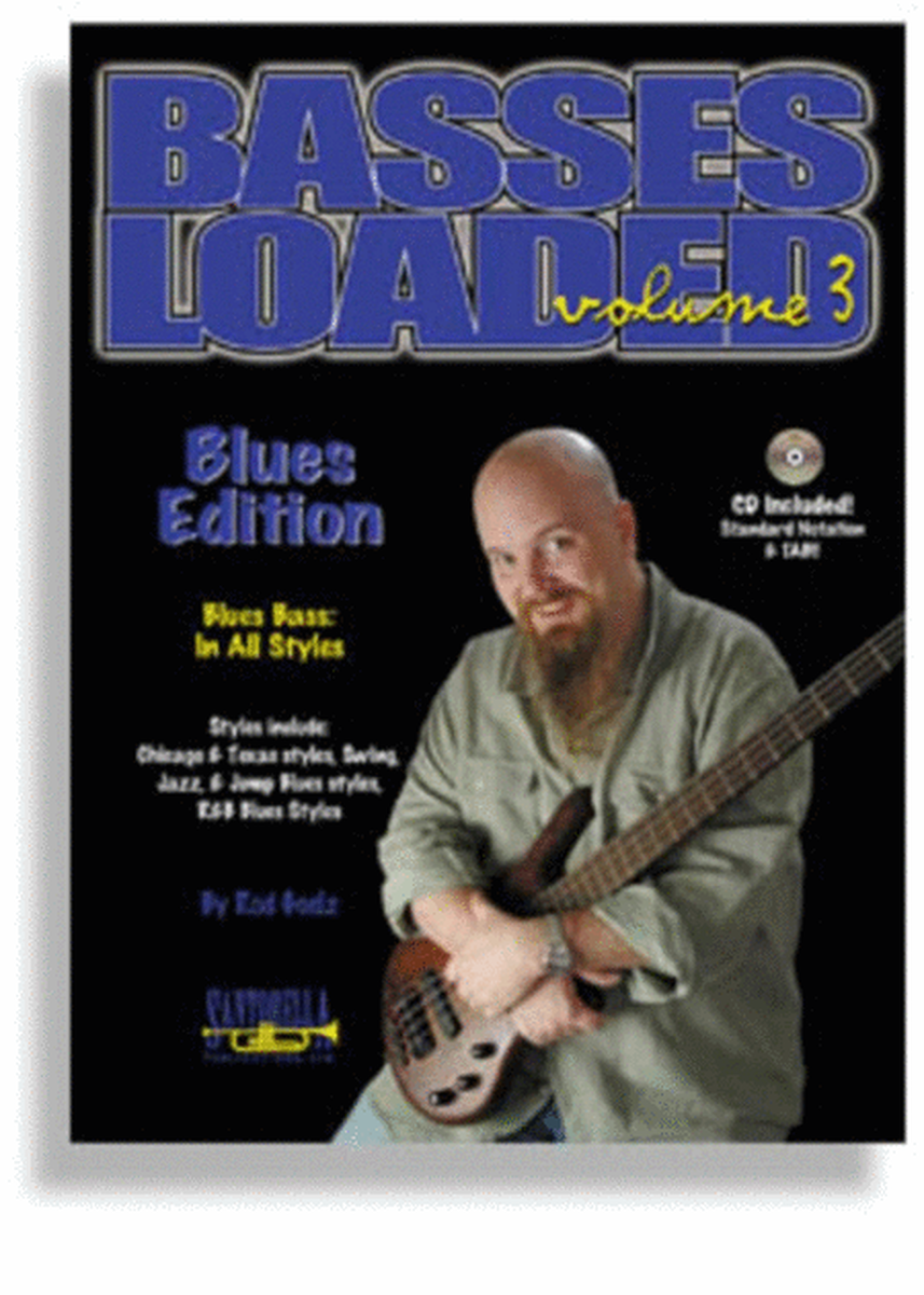 Basses Loaded Blues Vol 3 Book/CD