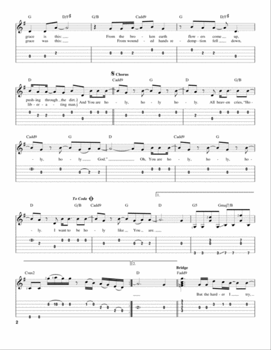 Wholly Yours Wholly Yours Acoustic Guitar scores gallery preview page 2