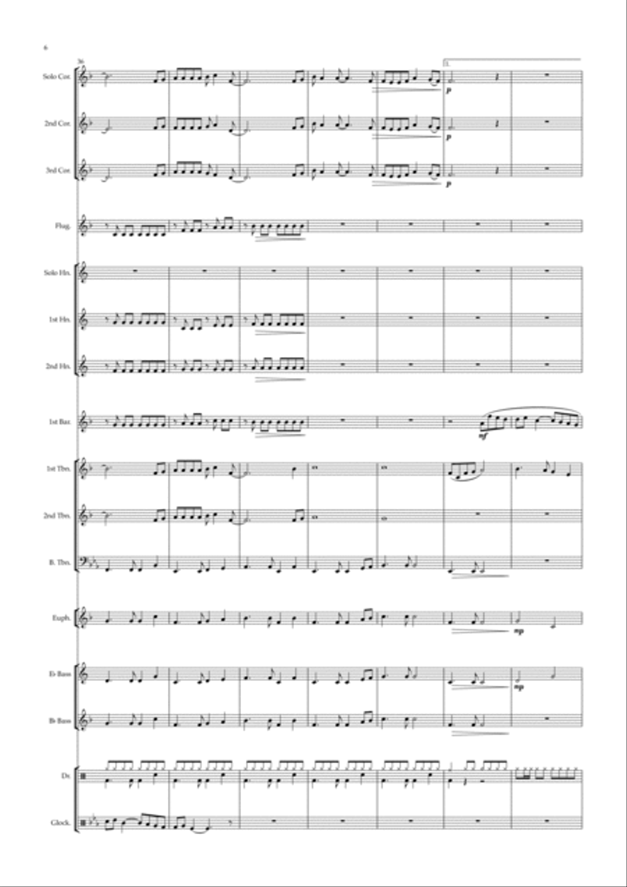 A Winter's Tale A Winter's Tale Marching Band scores gallery preview page 6