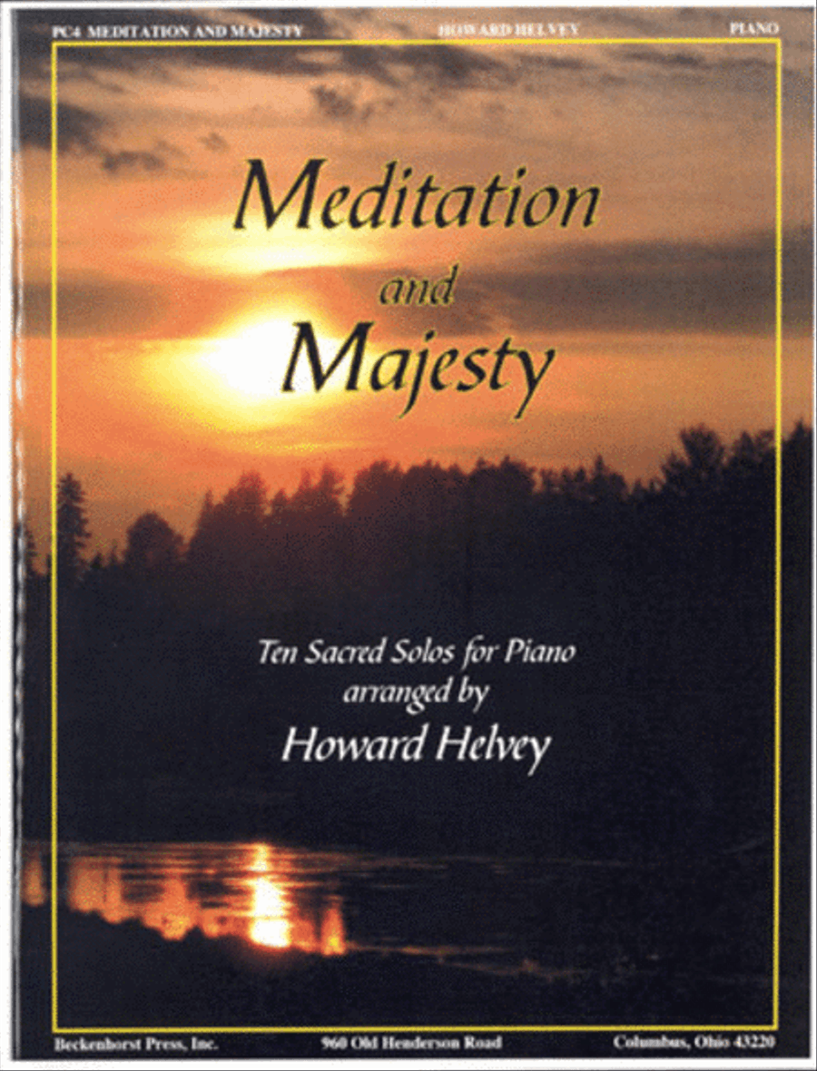 Meditation and Majesty Piano Solo scores gallery preview page 1
