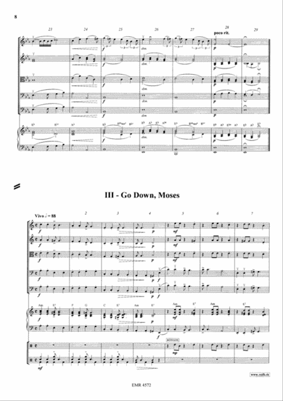 Gospel Suite Gospel Suite String Orchestra scores gallery preview page 6