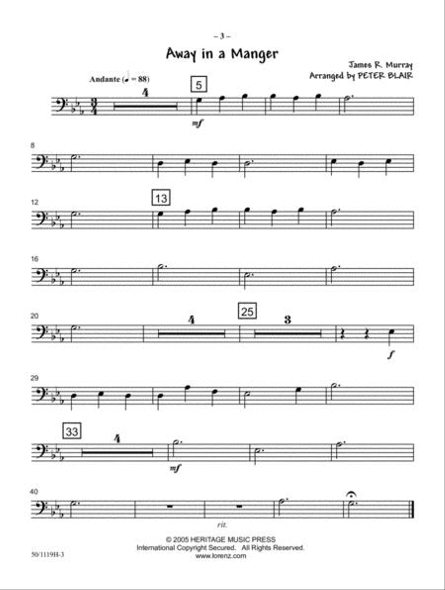 JumpStart First Holiday Concert - Tbn/Bari B.C./Bsn Concert Band scores gallery preview page 2