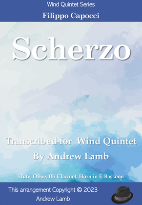 Book cover for Scherzo (for Wind Quintet)
